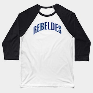 Dallas Mavericks Rebeldes español Baseball T-Shirt